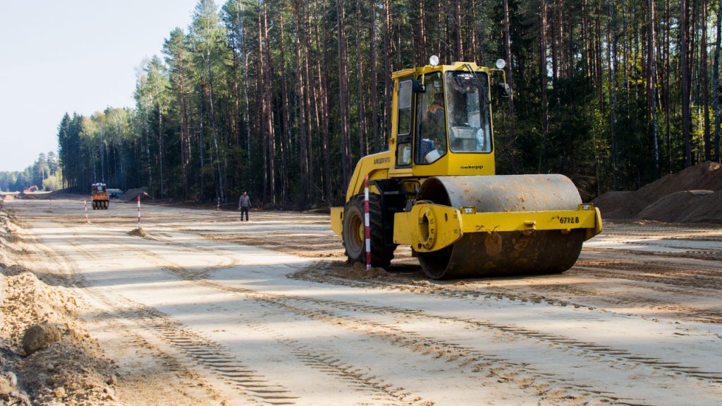 Каток вибрационный самоходный Амкодор 6712В